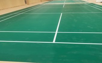 New PVC Sports Flooring Enhances Safety and Comfort for University Badminton Players